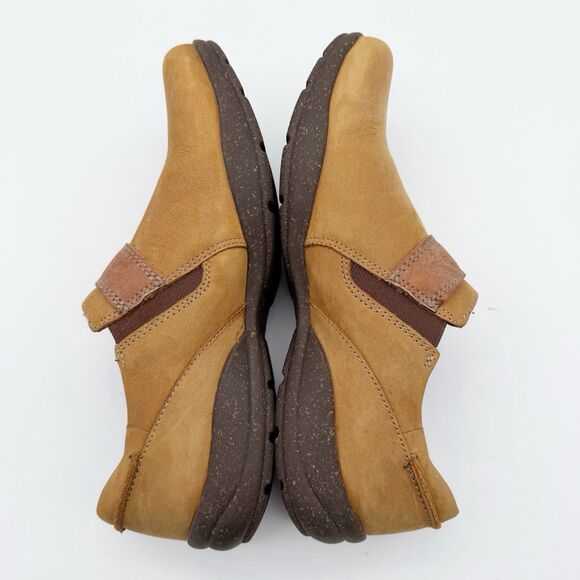 Clarks Roseville Dot Tan Leather Slip On Loafers Ultimate Comfort Women’s 8 - Picture 4 of 11